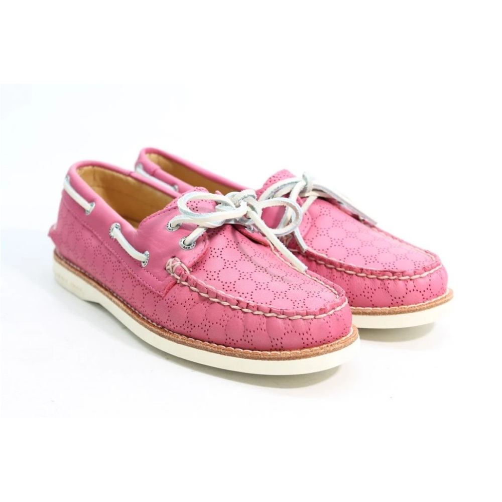 Sperry Top-Sider A/O Gold Cup Women's Pink Loafers 5.5M NWOT